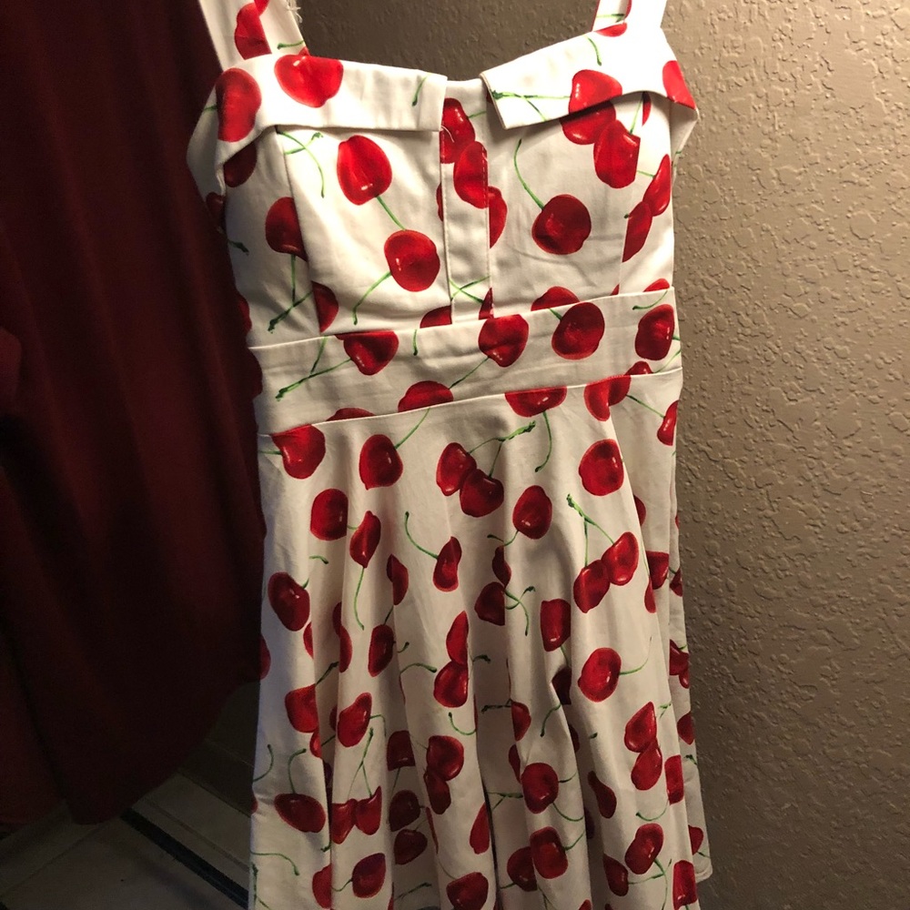 Cherry Swing Dress